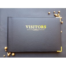 Ozcorp Visitors Book Black