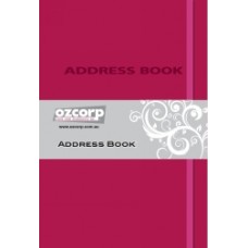Ozcorp Contempo Hot Pink A5 Address Book