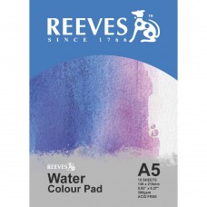 Reeves A5 Water Colour Pad 300gsm 12 Sheets