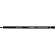 Staedtler Glasochrom Permanent Black Pencil 