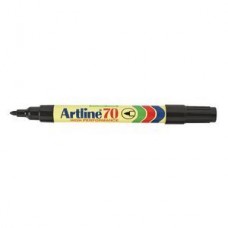 Artline 70 Black Bullet Point Permanent Marker Box 12