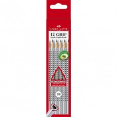 Faber Castell 2B Triangular Dot Grip Pencil Box 12