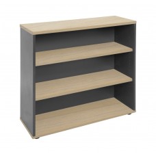 Rapid Worker Bookcase 1200mm Natural Oak