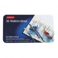 Derwent Watercolour Pencils Tin Of 36