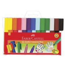 Faber Castell Jumbo Connector Pen Pk12