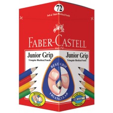 Faber Castell Junior Triangular HB Pencil Bx 72