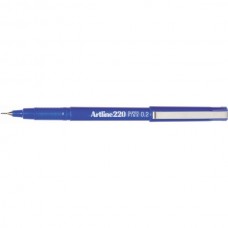 Artline 220 Blue 0.2mm Fineliner Box 12