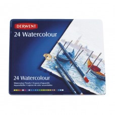 Derwent Watercolour Pencils Tin Of 24