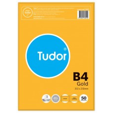 Tudor B4 Gold Peel N Seal Envelopes Pkt 50 