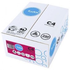 Tudor C4 White Plainface Peel N Seal Envelopes Bx250