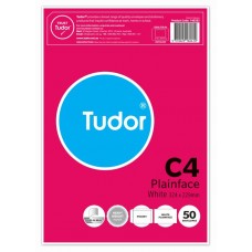 Tudor C4 White Plainface Envelopes Pkt50