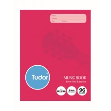 Tudor 225 x 175mm Music Book 96 page 