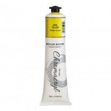 Chromacryl Student Acrylic Paint 75ml Cool Yellow