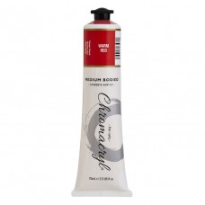 Chromacryl Student Acrylic Paint 75ml Warm Red