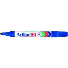 Artline 90 Blue Chisel Nib Permanent Marker