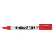 Artline 550A 1.2mm Red Whiteboard Marker