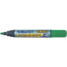 Artline 577 2mm Green Whiteboard Marker