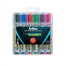 Artline 577 Whiteboard Marker  Bullet Assorted Pkt 6