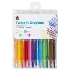 Educational Colours Twist It Crayons Pkt 12