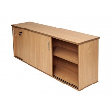 Rapid Span Sliding Door Credenza 1800Mm Beech