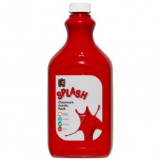 Educational Colours Splash Classroom Acrylic Paint Toffee Apple Red 