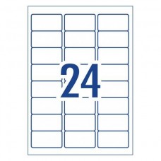 Rediform 24L White Address Labels Box 100