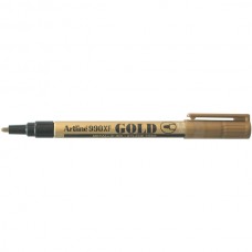 Artline 990 1.2mm Gold Metallic Permanent Marker