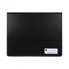 Marbig A4 Heavy Duty Document Wallet Black 