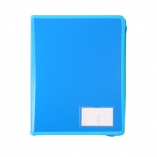 Bantex Fruits Zipper Binder 2D 25mm A4 Blueberry