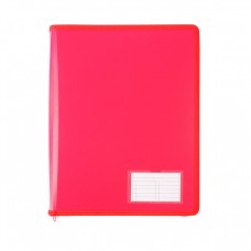 Bantex Fruits Zipper Binder 2D 25mm A4 Red