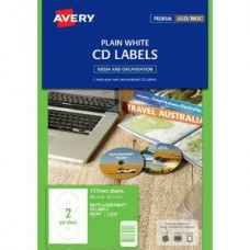 Avery Cd Matte White Laser Labels Pkt 50