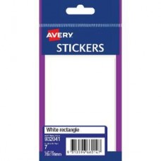Avery White Rectangle 116 x 78mm Labels Pkt 7