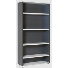 Rapid Worker Bookcase 1800mm Natural White