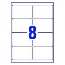 Rediform 8UP White Shipping Labels Box 100