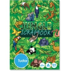 Tudor 335 x 240mm 64 Page Jungle Scrap Book