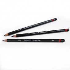 Derwent Medium Charcoal Pencils Box 12
