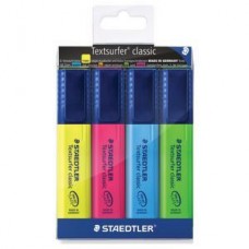 Staedtler Textsurfer Highlighter Wallet 4