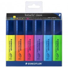 Staedtler Textsurfer Highlighter Wallet 6
