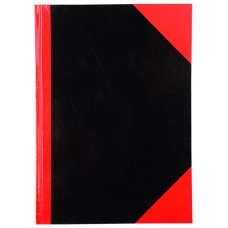 Cumberland A4 Black N Red Notebook 150 Leaf