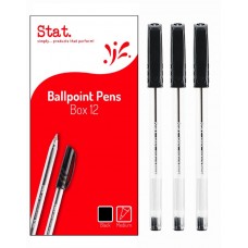 STAT 1mm Ballpoint Pen Black