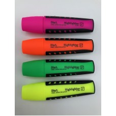 Stat Highlighter Wallet 4 Assorted Colours