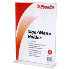 Esselte A3 Portrait Menu Holder