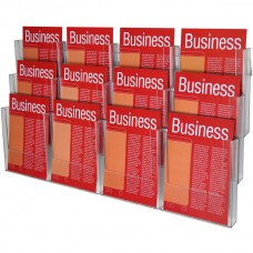 Esselte A4 3 Tier 12 Compartment Brochure Holder System
