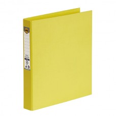 Marbig A4 25mm 2D PE Lemon Ring Binder