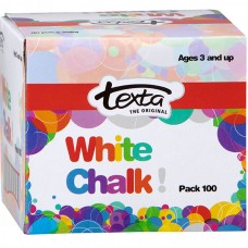 Texta Chalk White Box 100