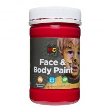 Educational Colours Face & Body Paint Red 175ml