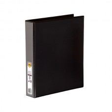 Marbig A4 3D 38mm Black Clearview Insert Binder