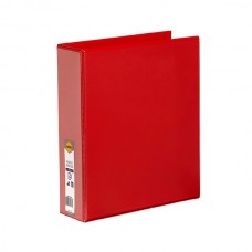 Marbig A4 3D 50mm Red Clear view Insert Binder