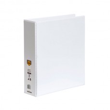Marbig A4 3D 50mm White Clearview Binder