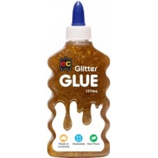 Educational Colours Gold Glitter Glue 177ml